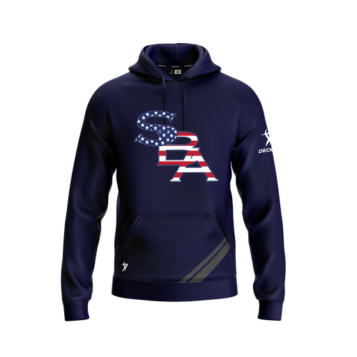 [FOLHSMNV-YXS-LOGO1] Summit Hoodie (Youth XS, Navy, Logo 1)
