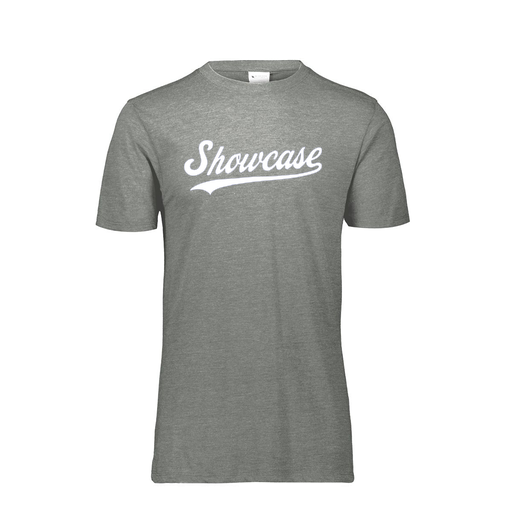 [FTSCUBGY-YS-LOGO3] Decker Youth Tri-Blend T-Shirt - Short Sleeve (Youth S, Gray, Logo 3)