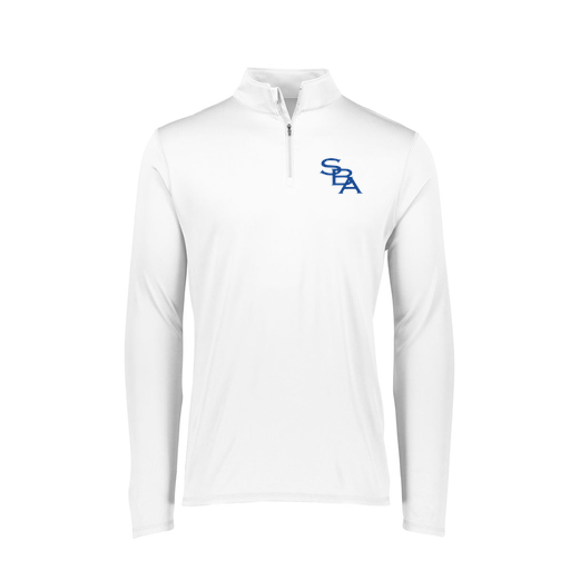 [FTLQFLWH-FAXS-LOGO2] Decker Women's Flex-Lite 1/4 Zip Shirt (Female Adult XS, White, Logo 2)