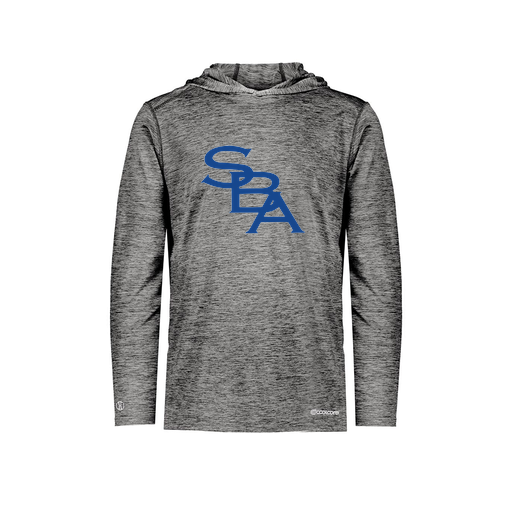 [FOLHCGBK-YS-LOGO2] Decker Youth Charge Hoodie (Youth S, Black, Logo 2)